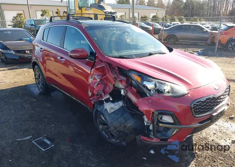 2020 Kia Sportage S from USA, damaged, VIN KNDP6CAC8L7659432